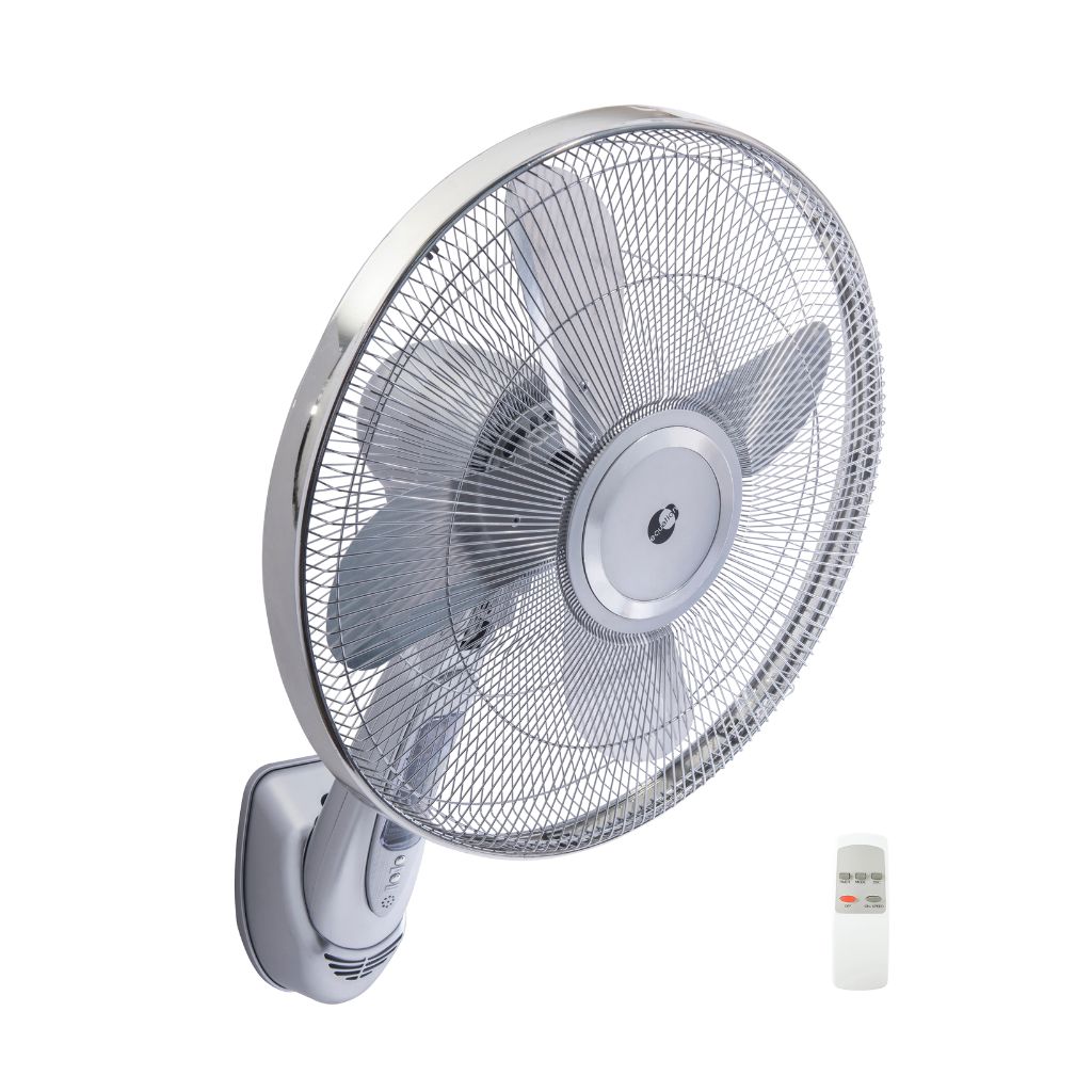 Ventilateur mural wally gris